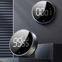 Baseus Magnetic Kitchen Timer Digital Timer Manual Countdown Alarm Clock