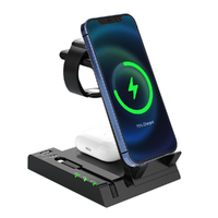 6 in 1 Wireless Charger 15W Wireless Charger for Airpods iWatch iPhone
