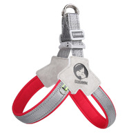 Reflective Puppy Harness Saddle Style Breathable Pet Dog Chest Strap-Red