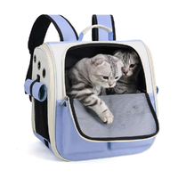 Cat Carrying Bag Ventilation Large Capacity Cat Backpack Outdoor Travel Bag
