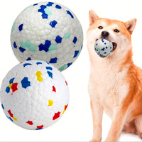 2pcs Interactive Dog Funny Bouncy Teeth Grinding Toys For Dogs Pet Dog Chew Toy