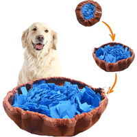 Felt Pet Sniffing Pad Foldable Dog Slow Feeding Mat Toy Dog Training Snuff Mat