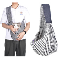 Pet Crossbody Shoulder Bag Outdoor Travel Portable Cat Puppy Sling Carrier Bag