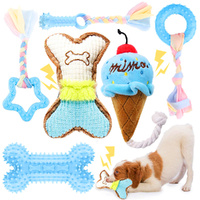 6 Pack Puppy Teething Toys Small Breed Dog Chew Toys With Rope Puppy Toys Set