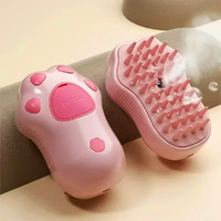 3 In 1 Steamy Pet Dog Brush Cat Steam Brush Electric Spray Cat Hair Brush Comb