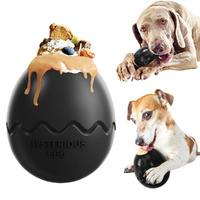 Interactive Dinosaur Egg Dog Toy Dispenser Perfect for Slow Feeding and Playing
