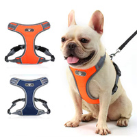 No Pull Dog Harness Adjustable Reflective Breathable Oxford Easy Control Dog Protective Vest