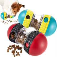 Dog Puzzle Toy Adjustable Treat Dispensing Ball Food Dispenser Slow Feeder Enrichment Training Toy