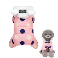 Dog Winter Cotton Cute Soft Comfortable Pet Clothes Warm Coat Clothing
