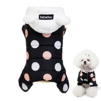 Dog Winter Cotton Cute Soft Comfortable Pet Clothes Warm Coat Clothing