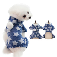 Puppy Dog Hoodie Clothing Fleeced Dog Hoodie Warm Flannel