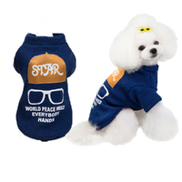 Dog Winter Warm Coat Cute Pet Sweatshirt Jacket for Cold wheather