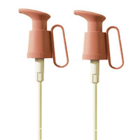2 Pack universal quantitative dispensing pump for seasoning bottle