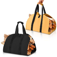 Firewood Carrier Bag Heavy Duty Carrier Tote For Firewood  Large Firewood