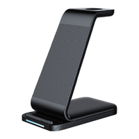 3 in 1 Vertical Magnetic Wireless Charger for iPhone iWatch Airpods Pro
